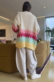 Patsy Chunky Knit Cardigan Brights ~ /20